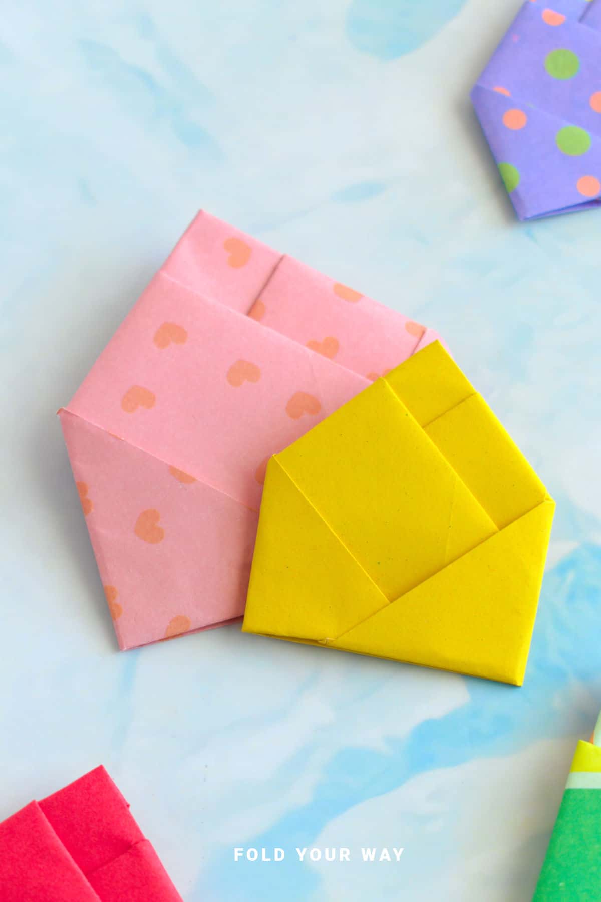 Bamboo letterfold.