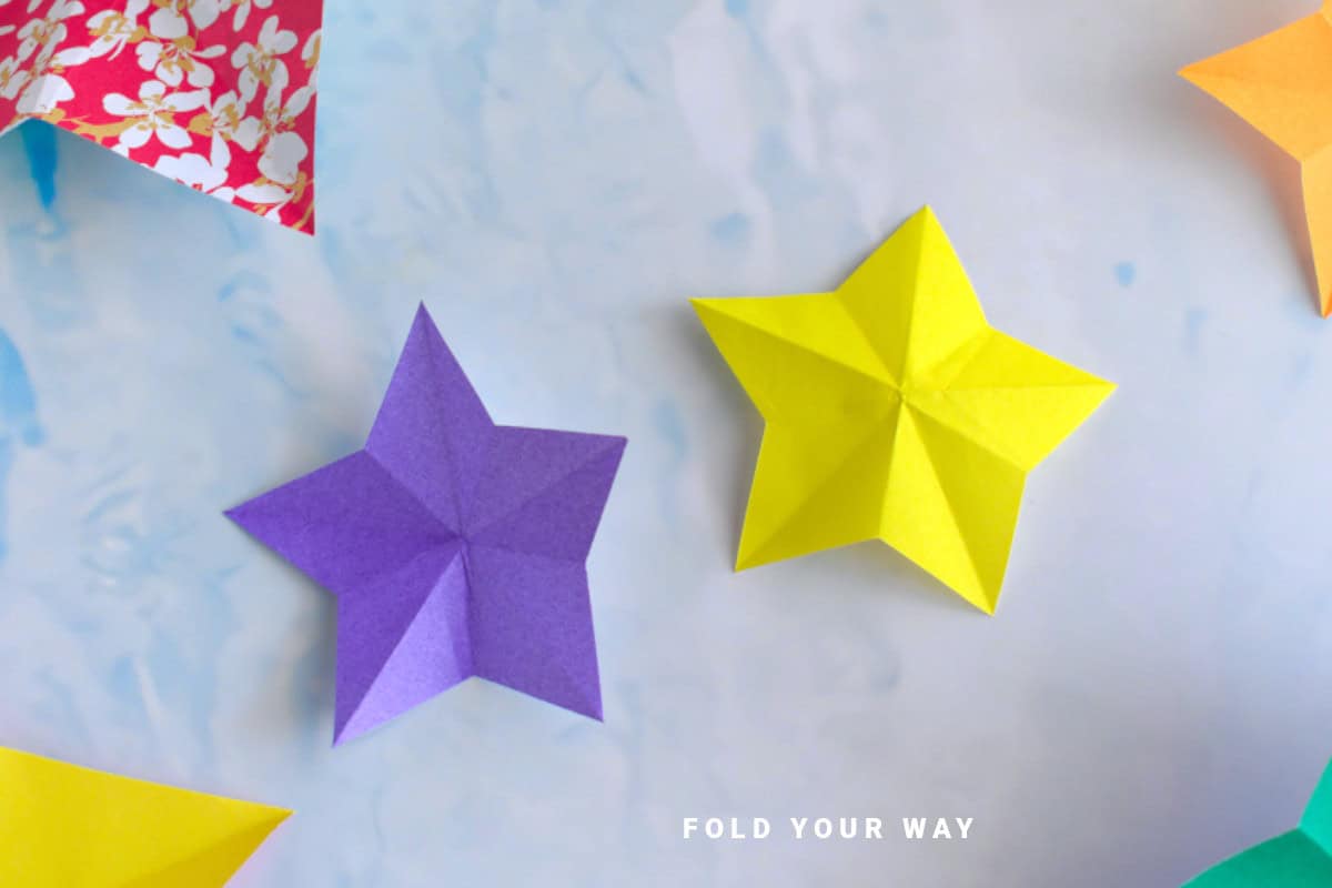Paper stars.