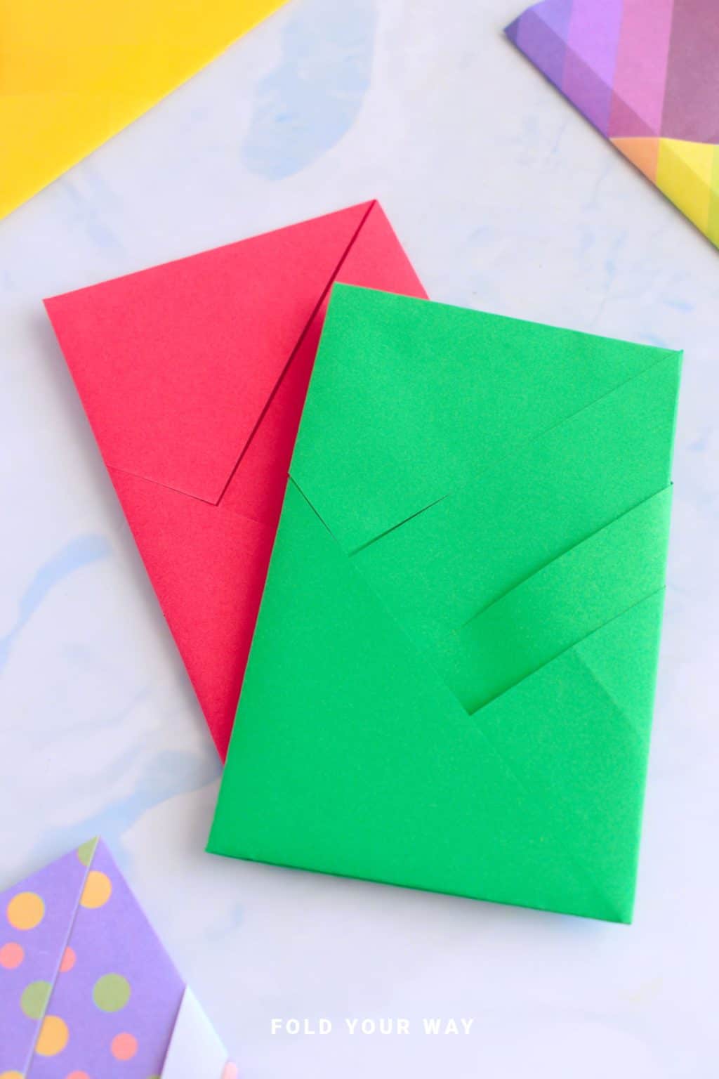 DIY Letterfold Envelope | Fold Your Way