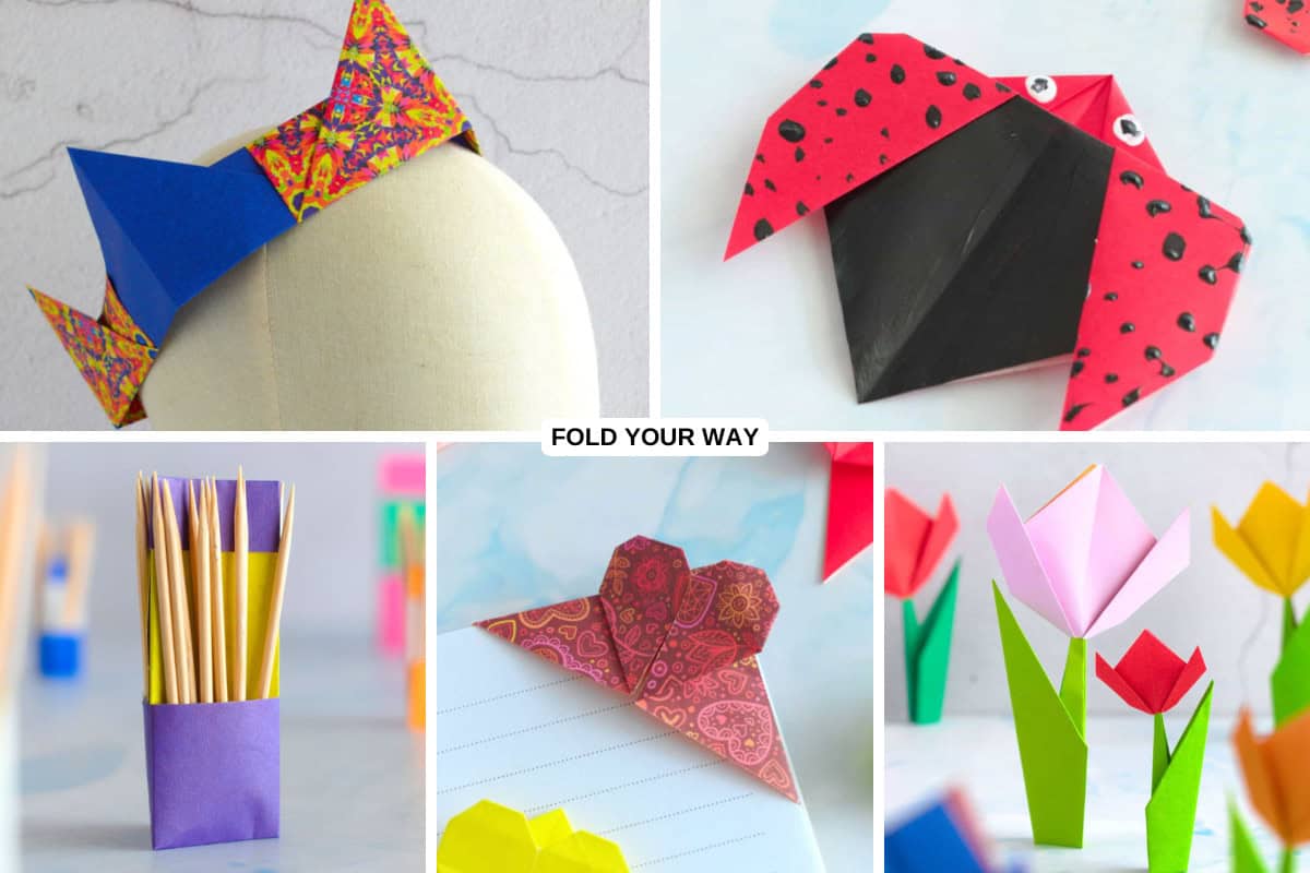 Origami projects.