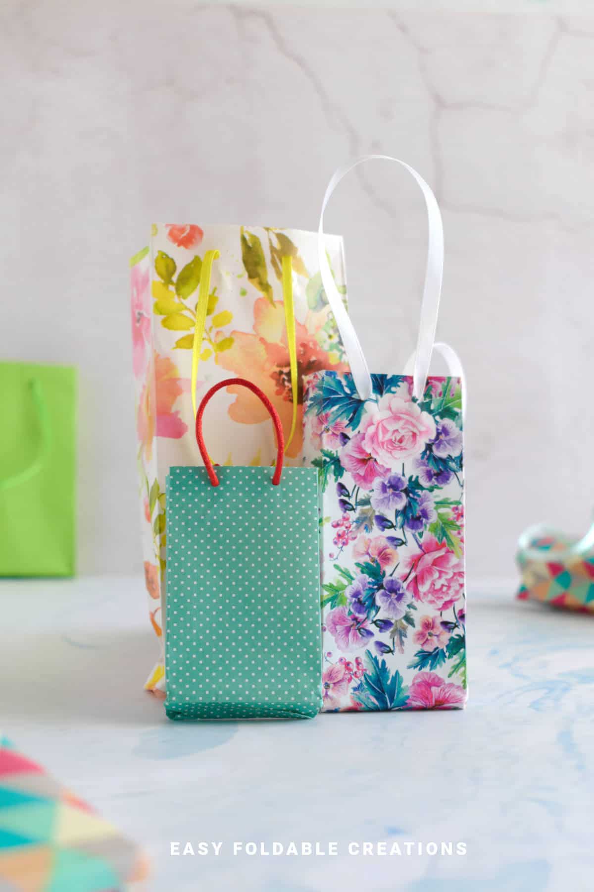 Gift bags.