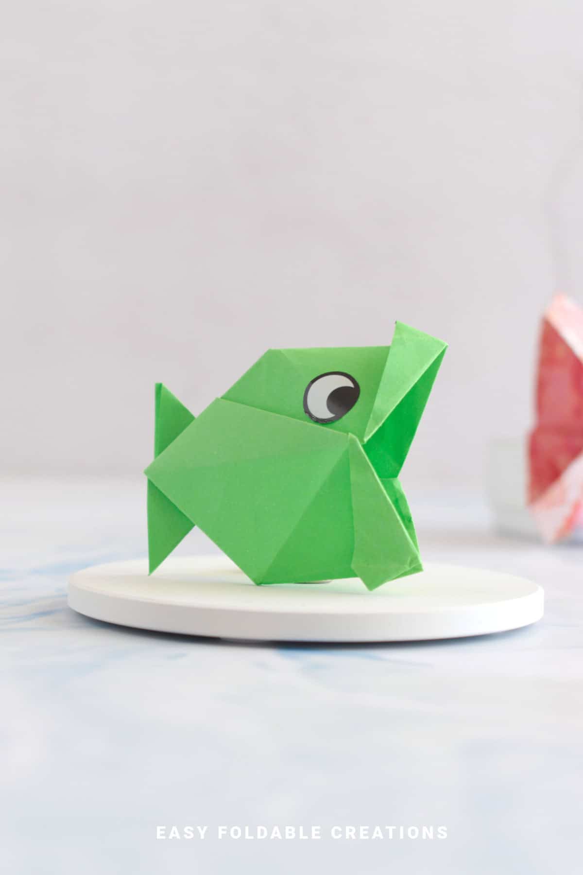 Origami fish.