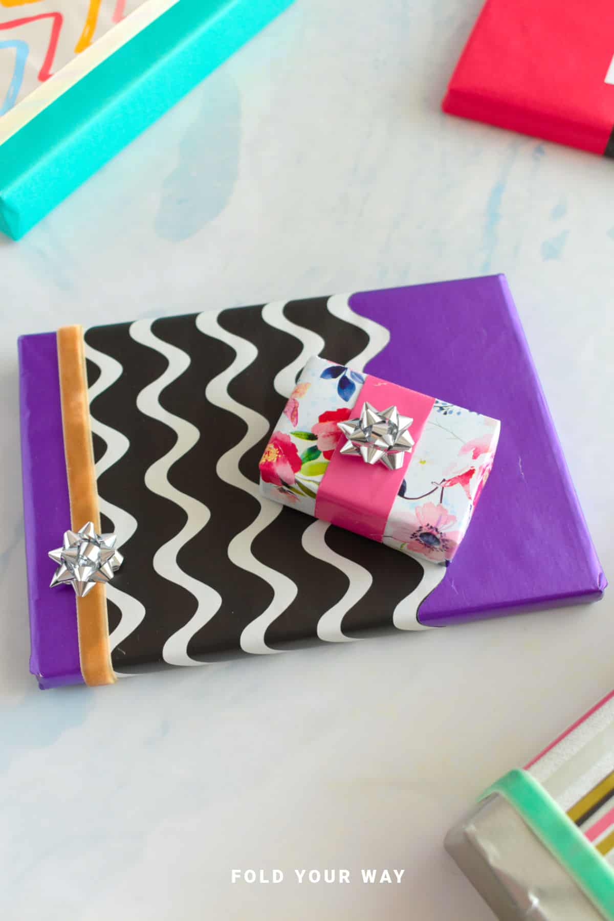 Wrapped gifts.