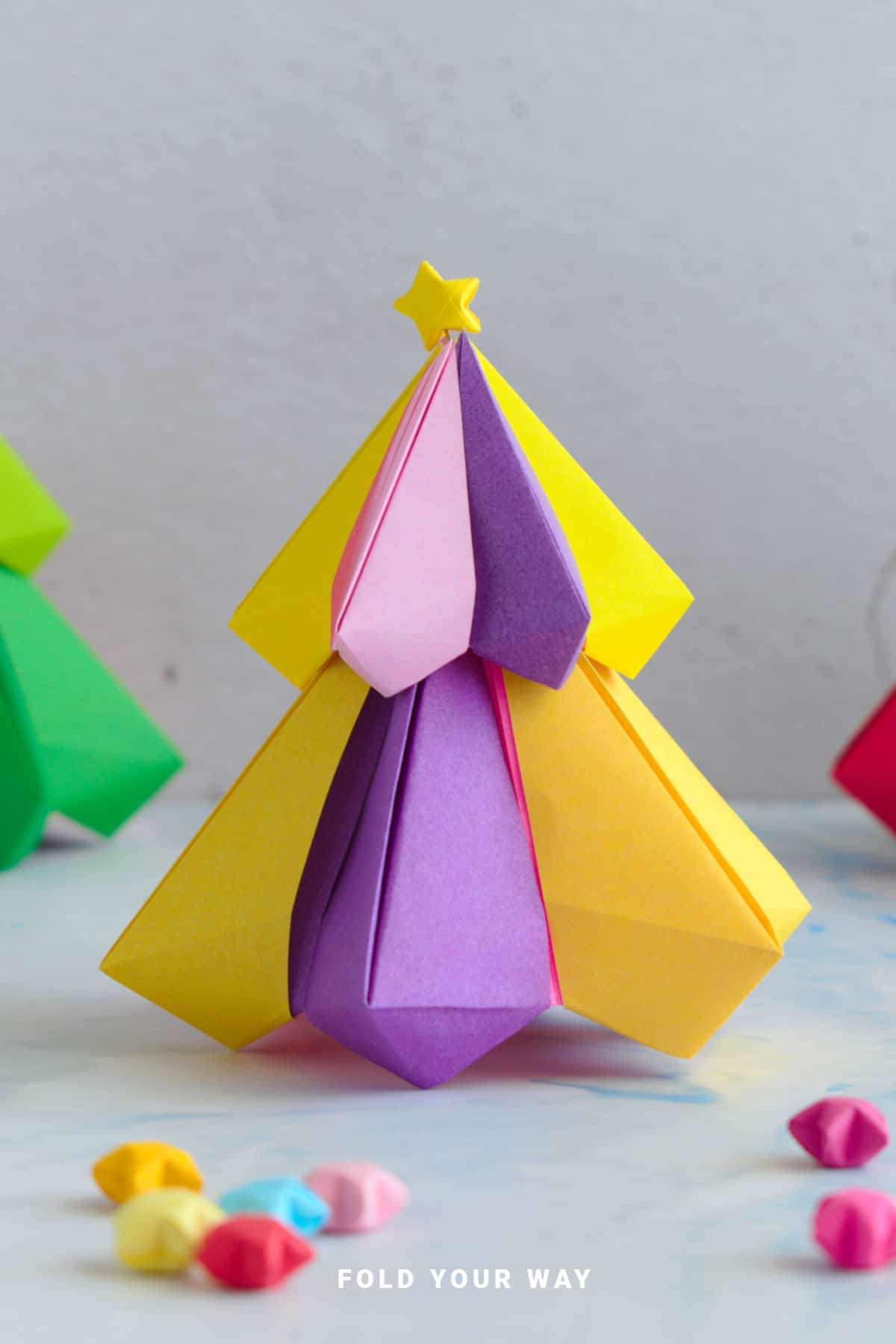 Paper Christmas tree.