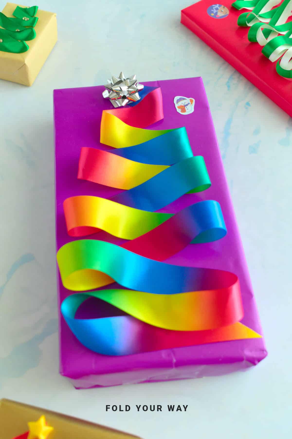 Wrapped present.