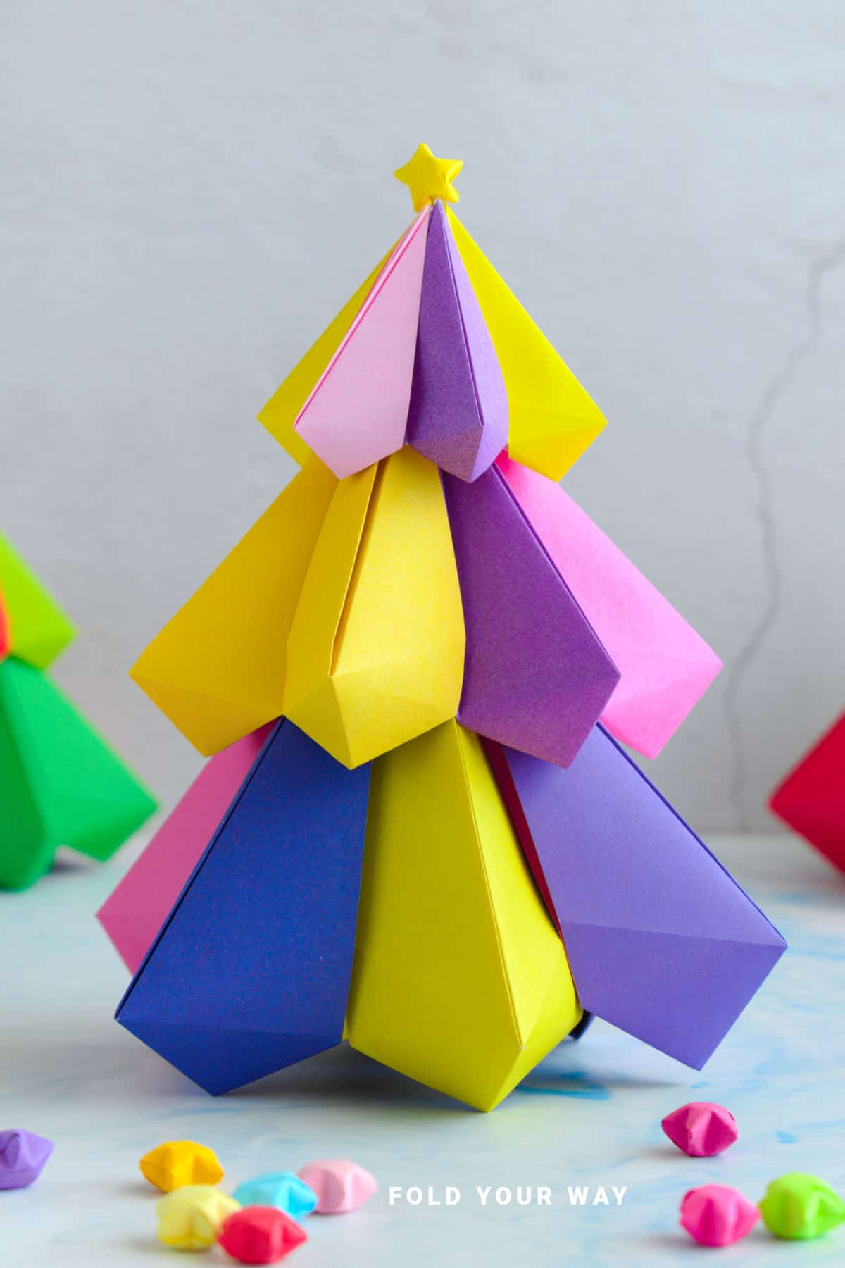 Paper Christmas tree.