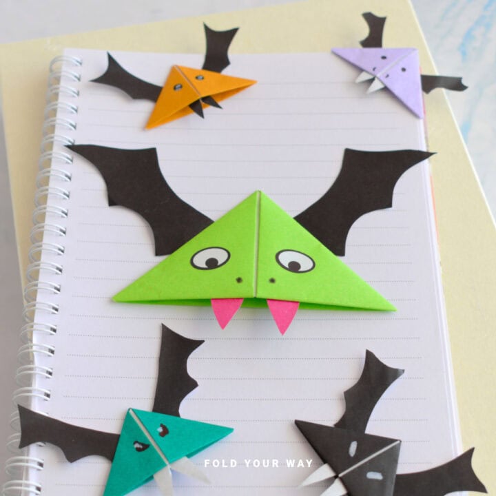 Origami bookmarks.