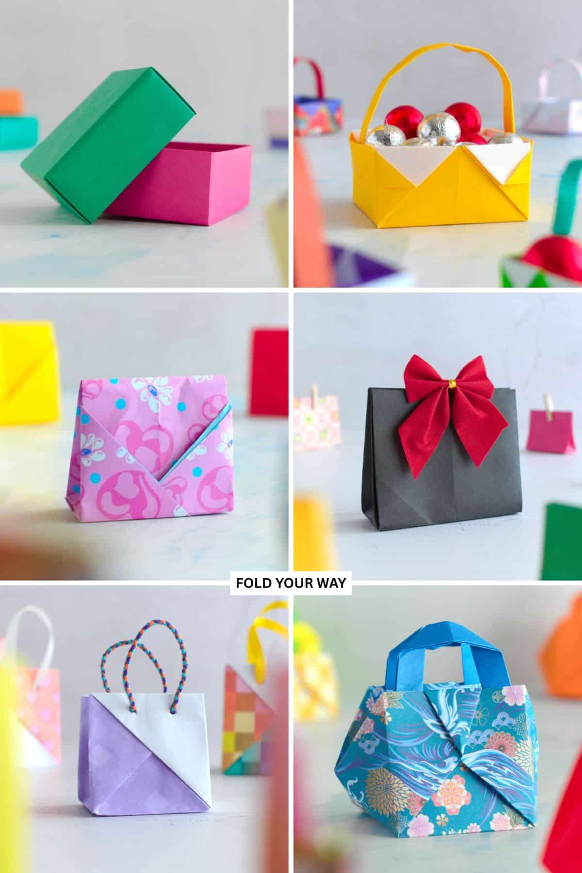 DIY gift bags.