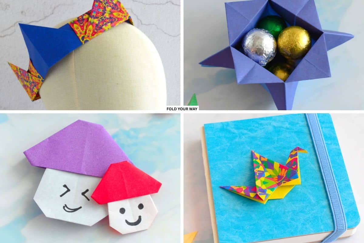 Collection of origami.