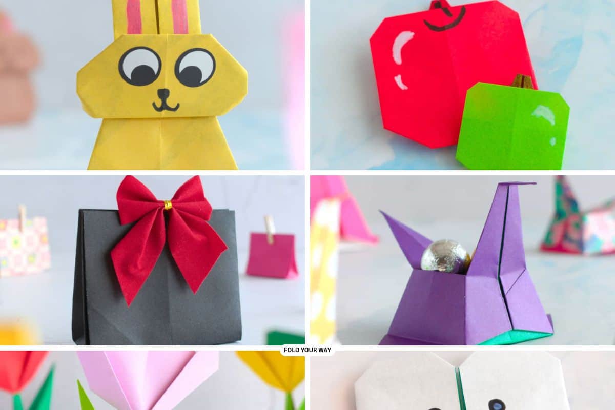 Cute origami projects.